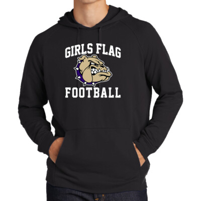 Flag Football Unisex Lightweight French Terry Hoodie Thumbnail