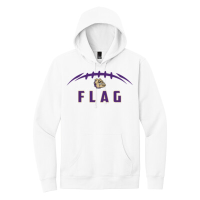 Unisex Bulldogs Flag Football Hoodie Thumbnail