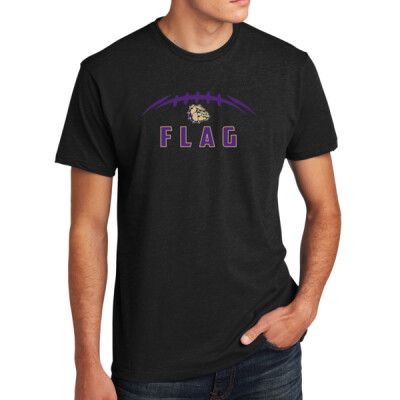 Unisex Bulldogs Flag Football T-shirt Thumbnail