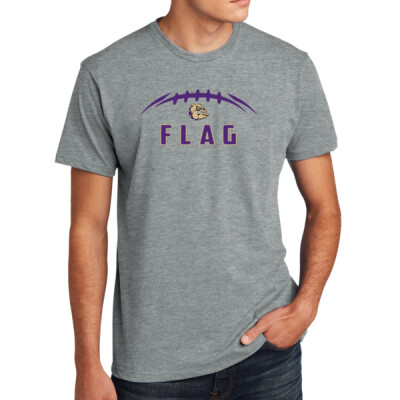 Unisex Bulldog Flag Football T-shirt Thumbnail