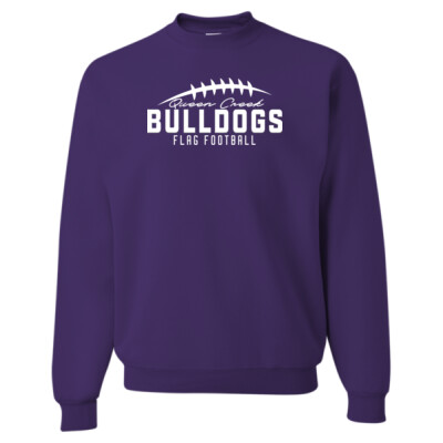 Unisex Queen Creek Bulldogs Flag Football Crewneck Thumbnail